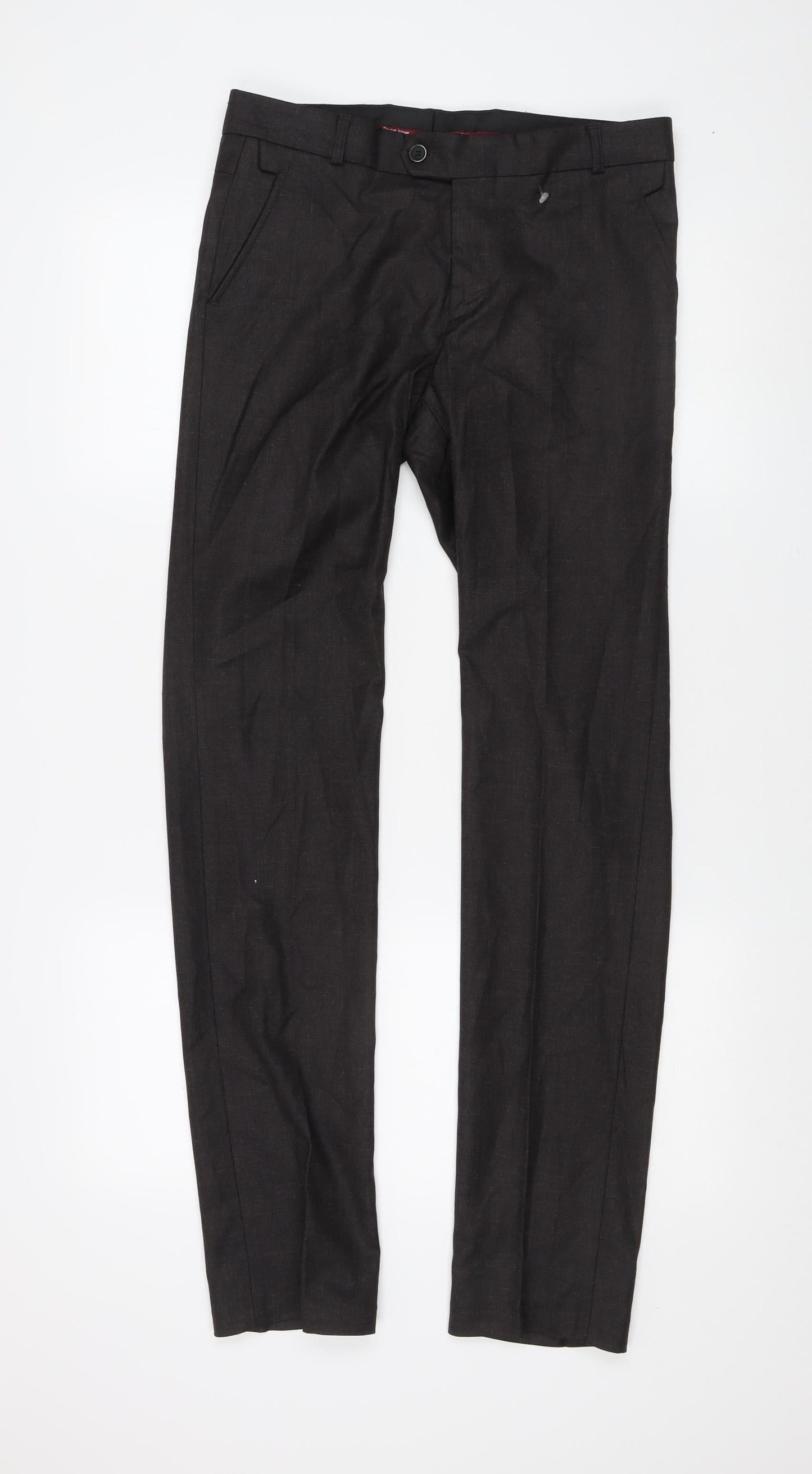 Doctor Junior Teens Black Dress Pants Size 14