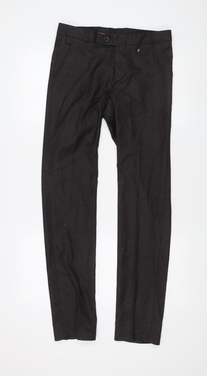 Doctor Junior Teens Black Dress Pants Size 14