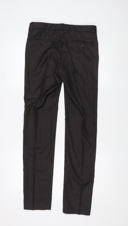 Doctor Junior Teens Black Dress Pants Size 14