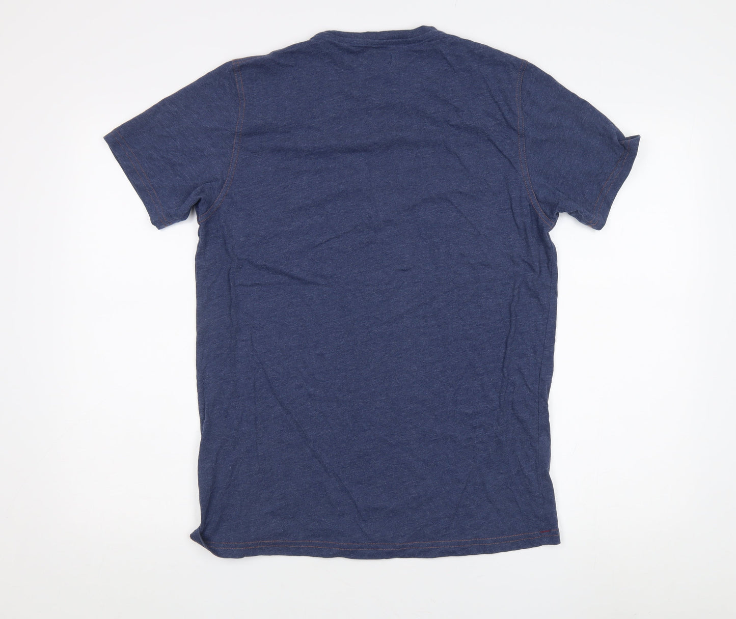 Unisex Adults UK Size M NEXT Blue Basic T-Shirt