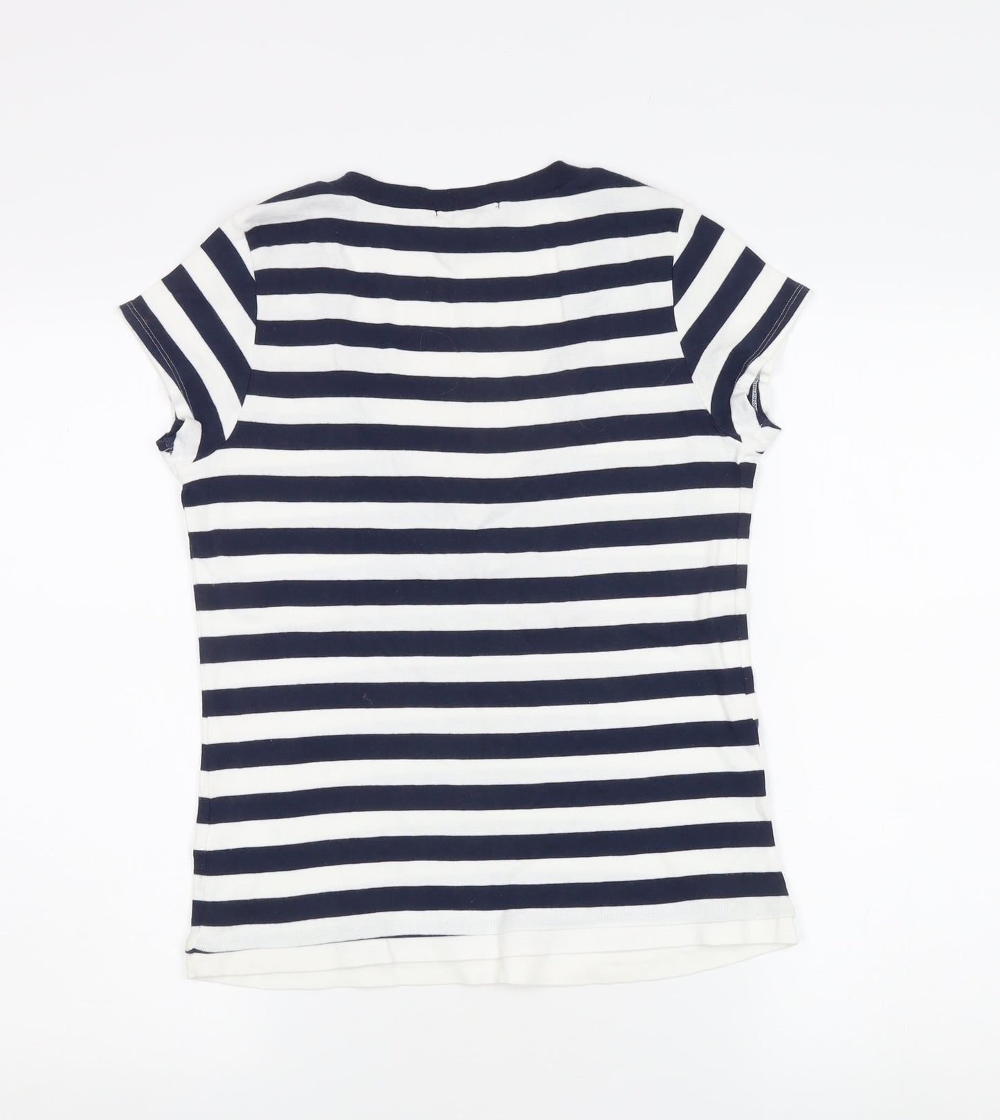 Womens UK Size 14 Marks and Spencer Multicoloured Basic T-Shirt