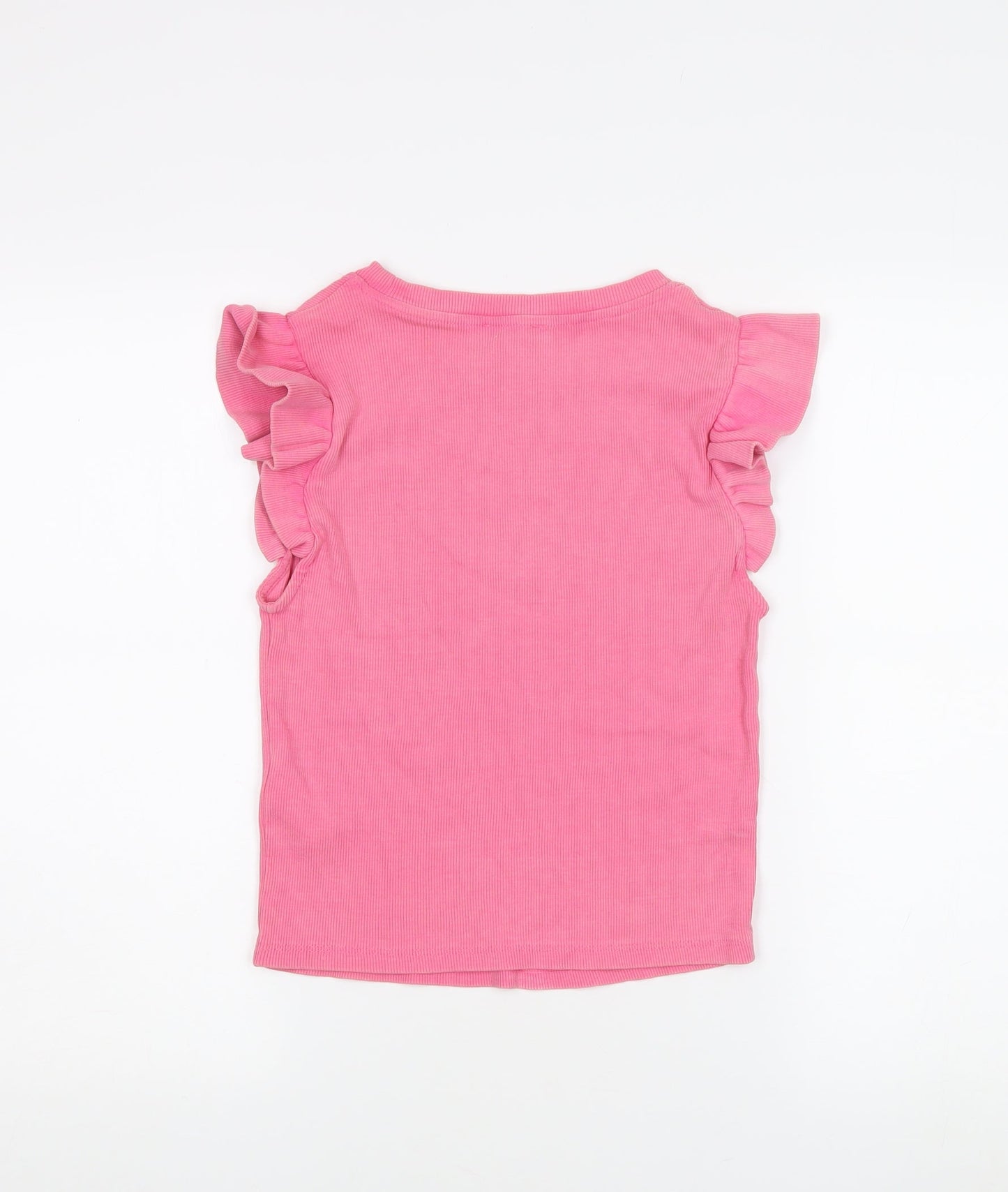 Womens UK Size M Zara Pink Basic T-Shirt