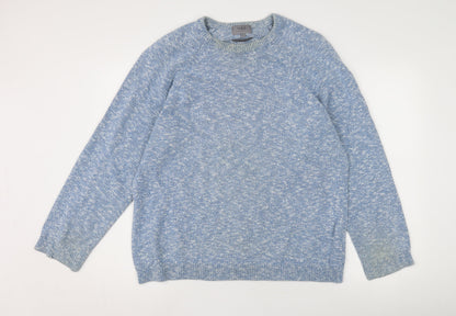 Marks and Spencer Men's XL Blue Pullover Jumper