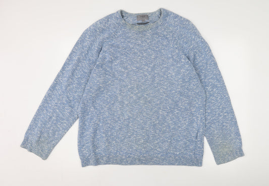 Marks and Spencer Men's XL Blue Pullover Jumper