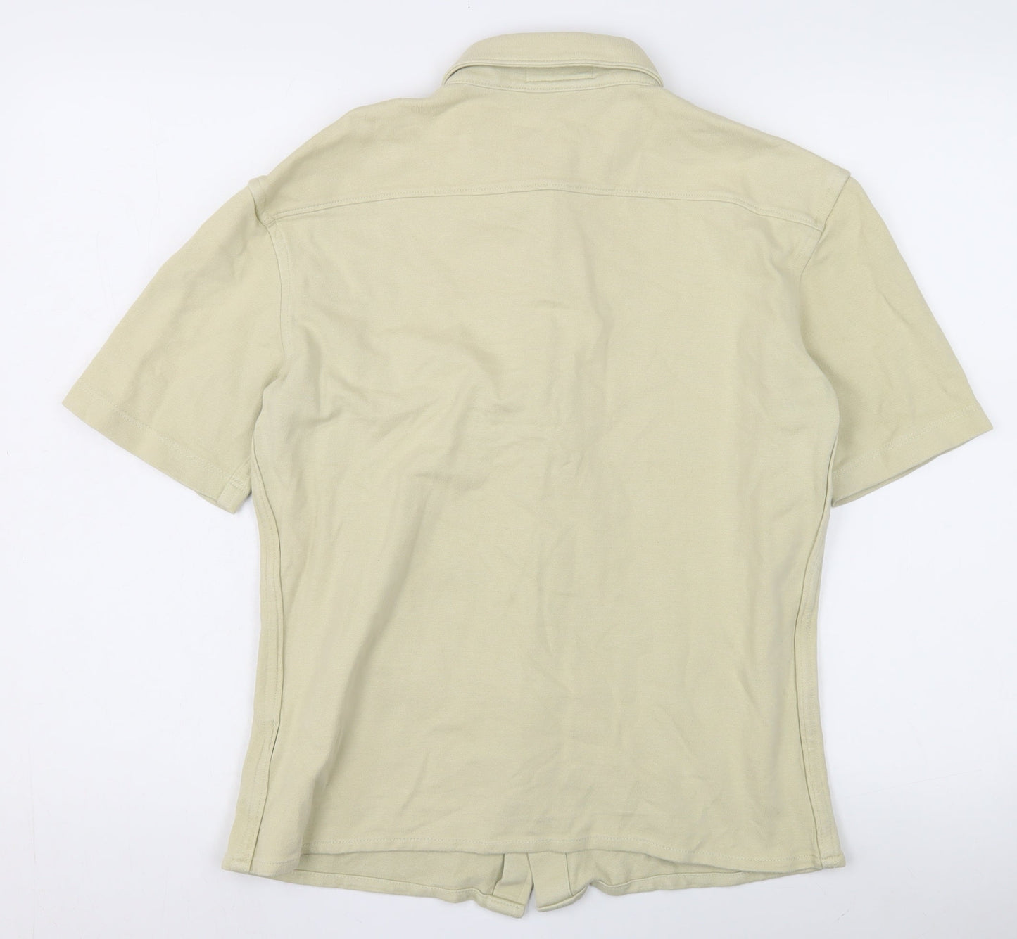 Zara Men's Beige M Button-Up Shirt