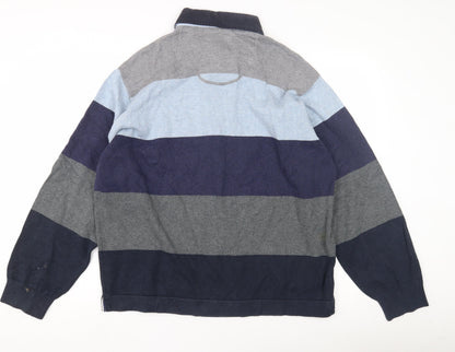 Marks and Spencer Men's XL Multicoloured Rugby Polo