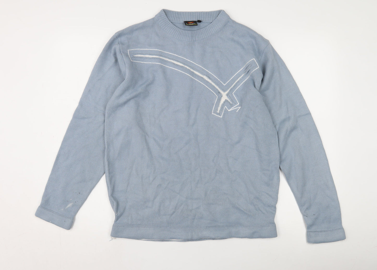 Rapid Fire Men's Blue Pullover Jumper M