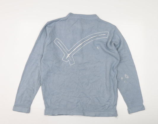 Rapid Fire Men's Blue Pullover Jumper M