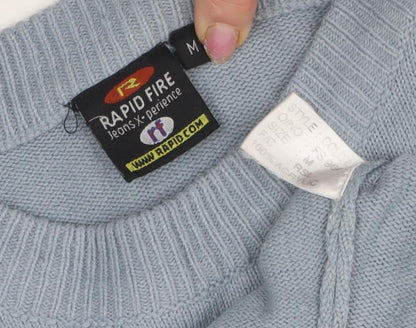 Rapid Fire Men's Blue Pullover Jumper M