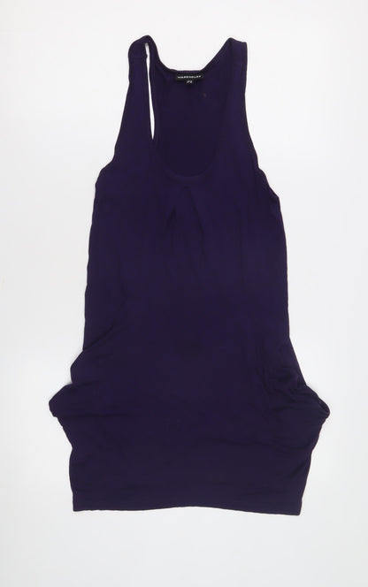 Womens UK Size 10 Warehouse Purple Basic Tank