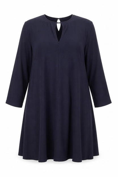 Marks and Spencer Women Navy 3/4 Sleeve Dress