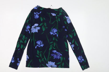 Womens UK Size 8 Marks and Spencer Multicoloured Basic Blouse