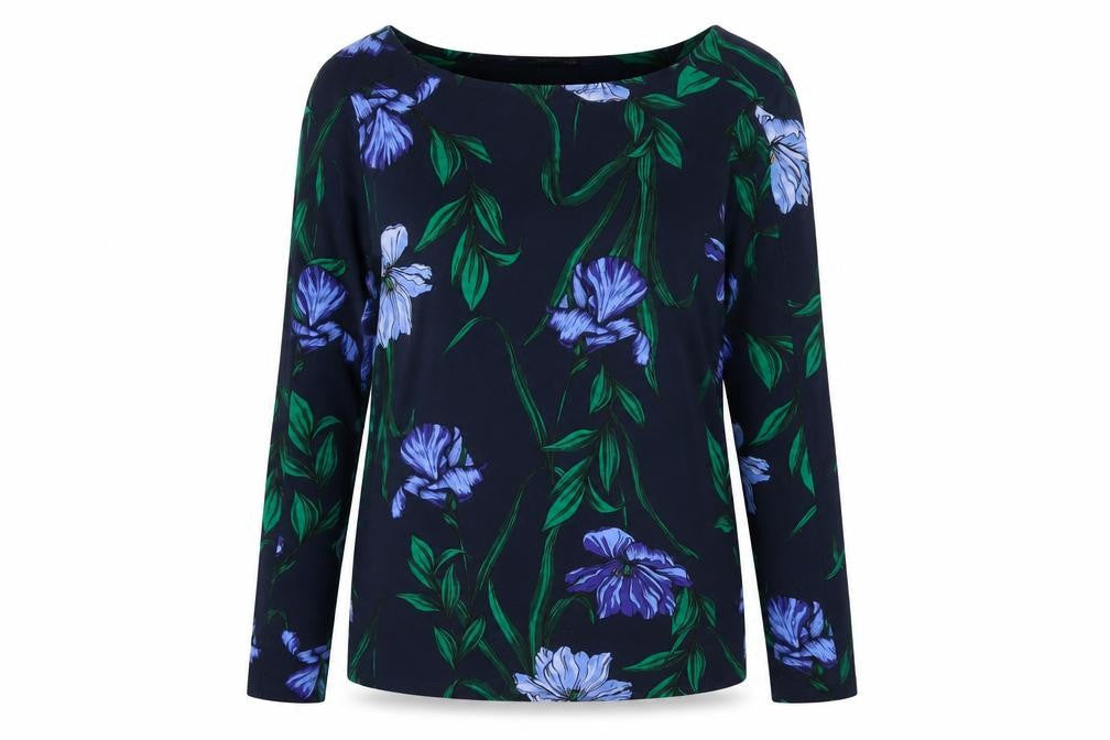 Womens UK Size 8 Marks and Spencer Multicoloured Basic Blouse
