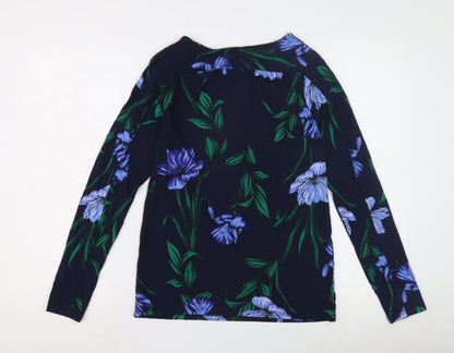 Womens UK Size 8 Marks and Spencer Multicoloured Basic Blouse