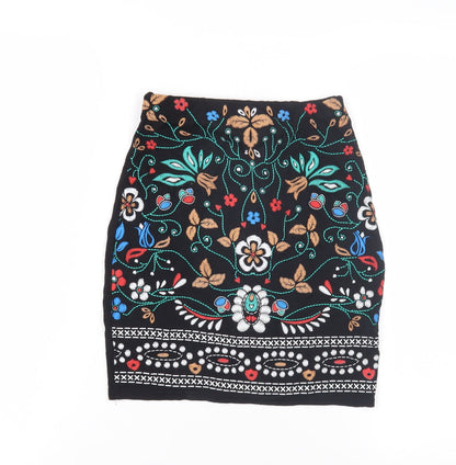 PrettyLittleThing Women's Multicoloured Floral Skirt
