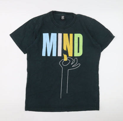 Design Tshirts Store Graniph Black Graphic T-Shirt, Small