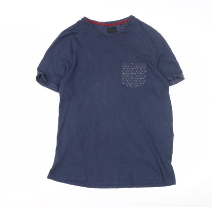 Mens UK Size M Burton Blue  T-Shirt