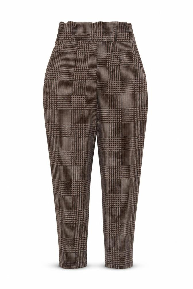 Womens UK Size 3XS PRETTYLITTLETHING   Brown Trousers