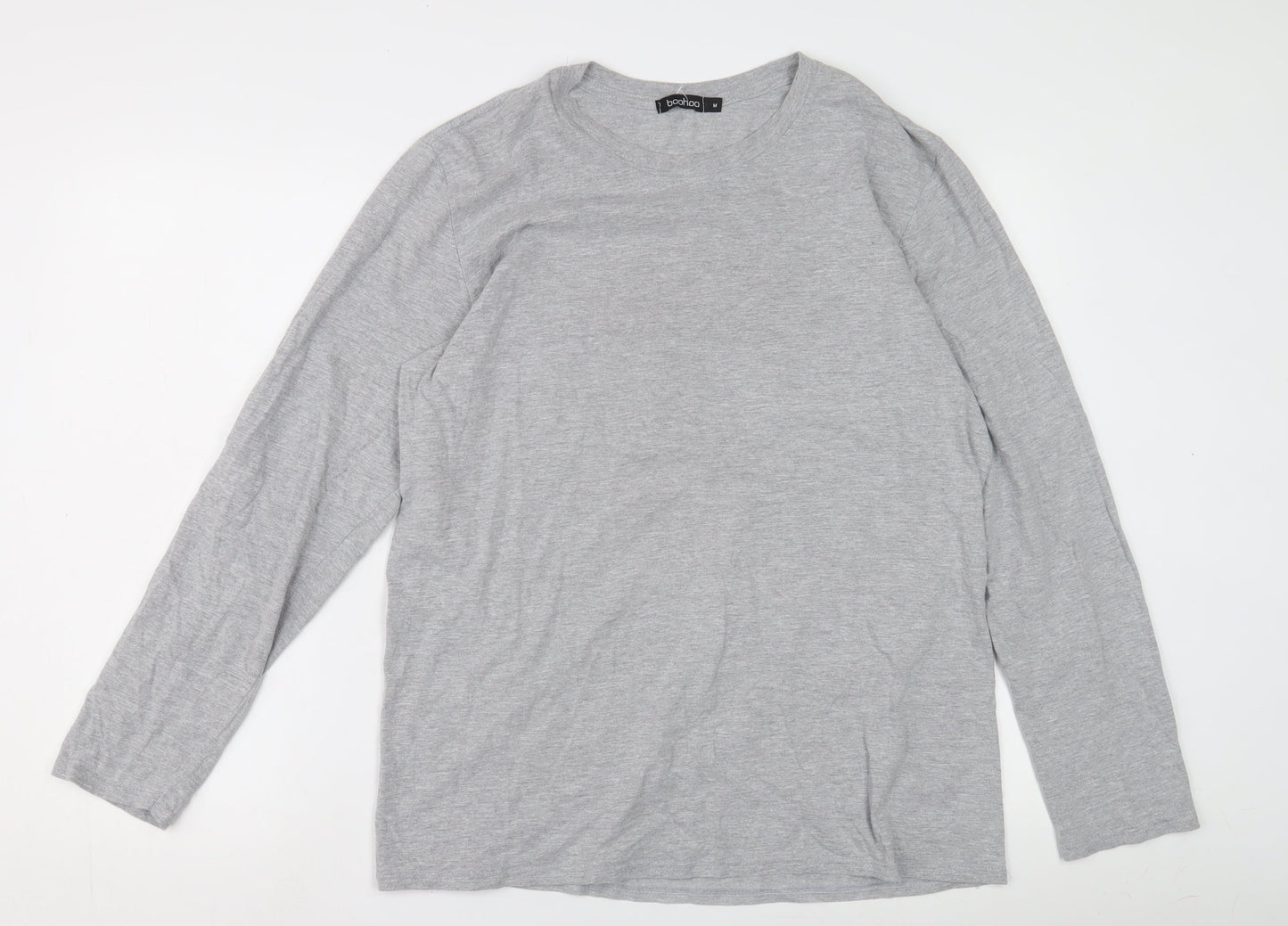 Mens UK Size M Boohoo Grey  T-Shirt