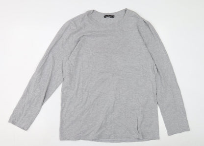 Mens UK Size M Boohoo Grey  T-Shirt
