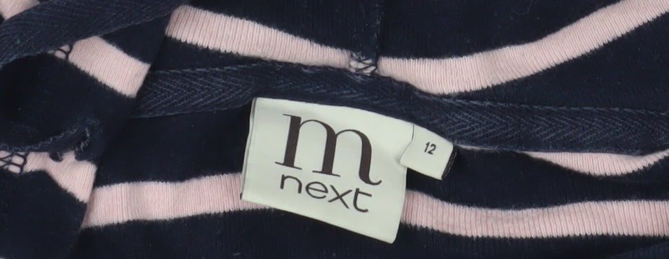 Womens UK Size 12 NEXT Multicoloured Pullover Hoodie