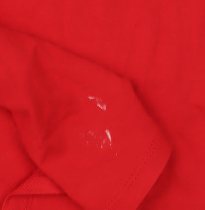 Womens UK Size L Select Red Basic T-Shirt