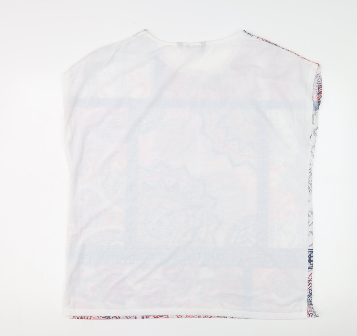 Womens UK Size 20 Bonmarché Multicoloured Basic T-Shirt