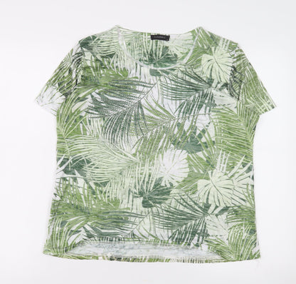 Claudia.C Women's Multicoloured Floral T-Shirt M
