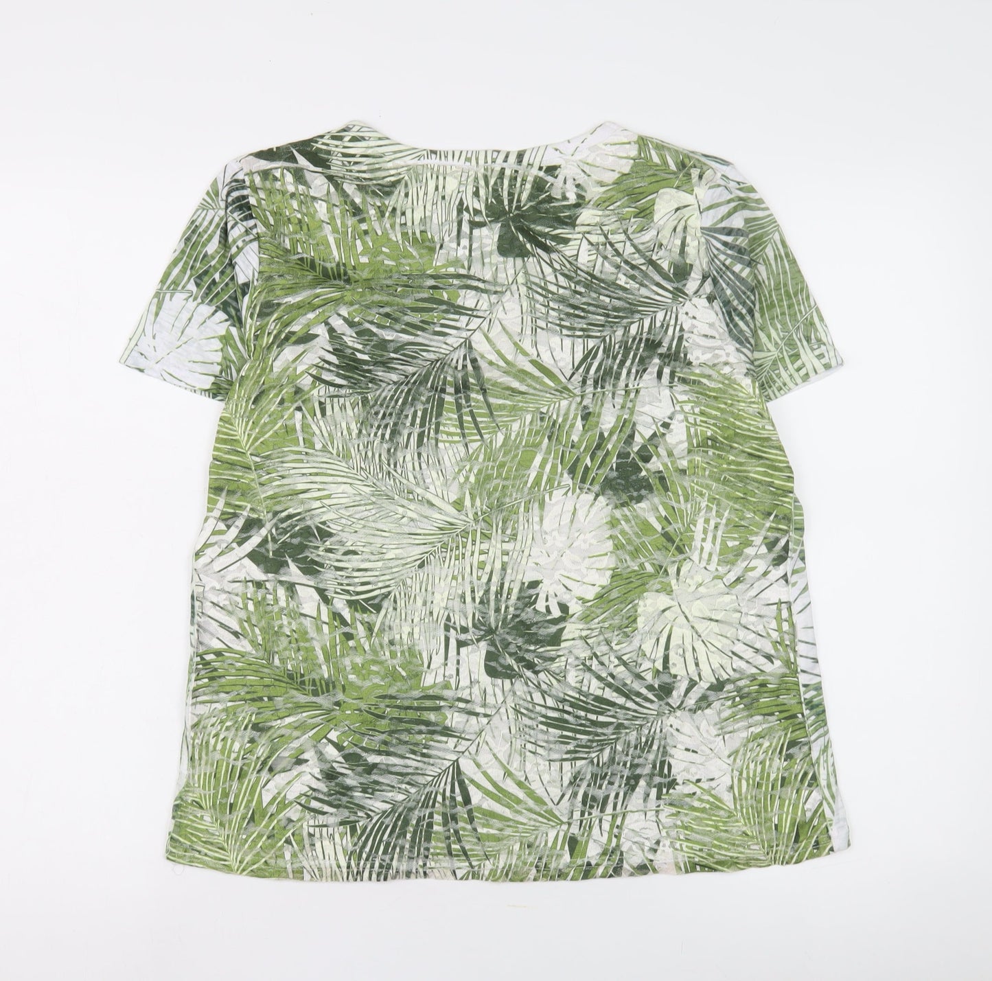 Claudia.C Women's Multicoloured Floral T-Shirt M