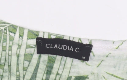 Claudia.C Women's Multicoloured Floral T-Shirt M