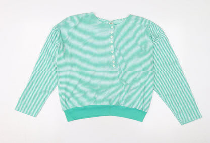 Womens UK Size 18 C&A Green Basic T-Shirt