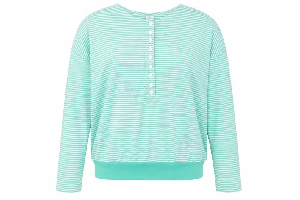 Womens UK Size 18 C&A Green Basic T-Shirt