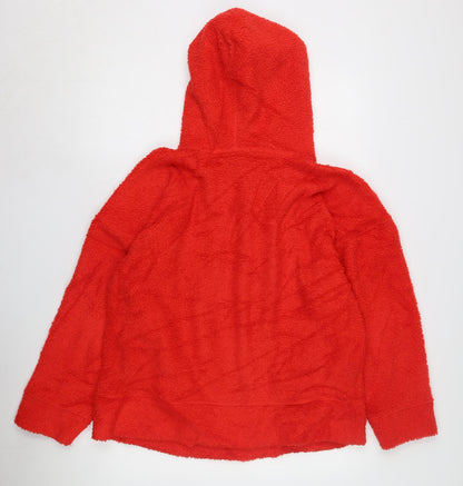 Womens UK Size 12 Marks and Spencer Red Hoodie Hoodie