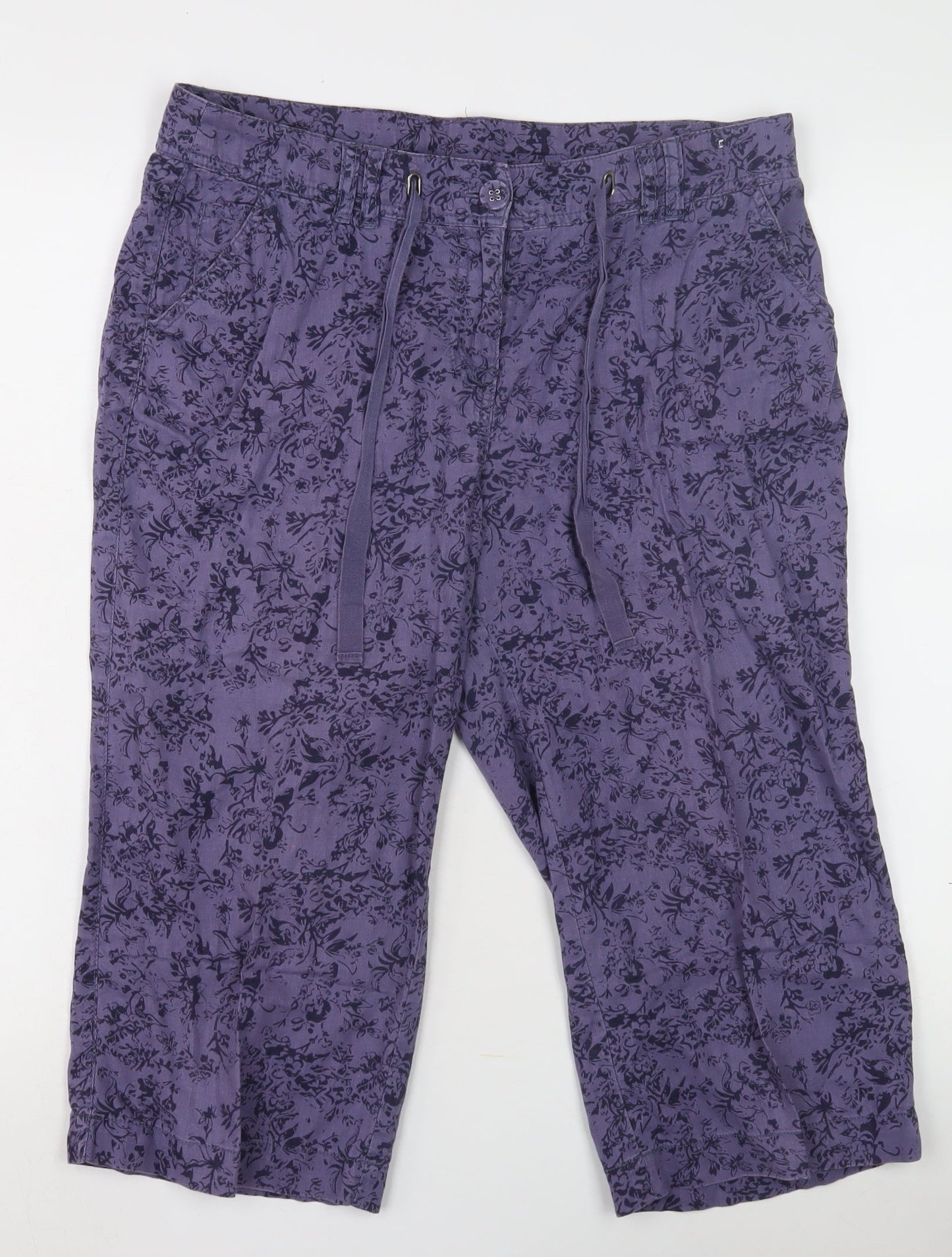 Womens UK Size 10 BHS   Purple Trousers