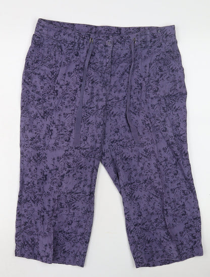 Womens UK Size 10 BHS   Purple Trousers