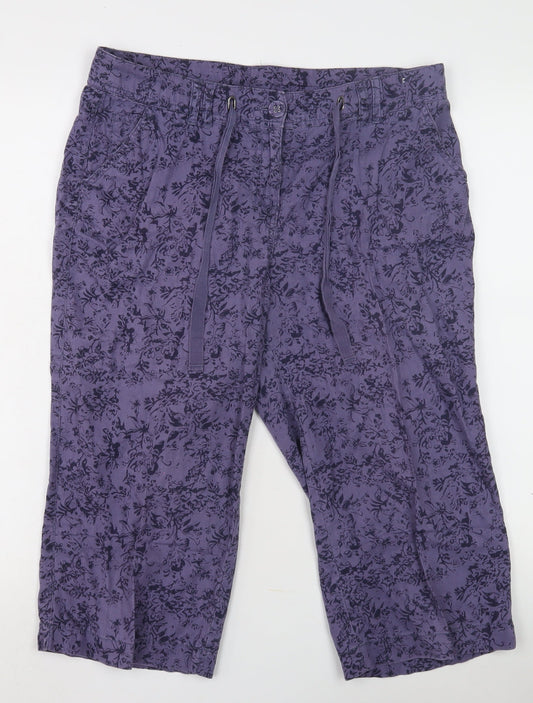 Womens UK Size 10 BHS   Purple Trousers