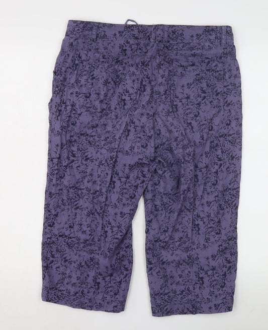 Womens UK Size 10 BHS   Purple Trousers