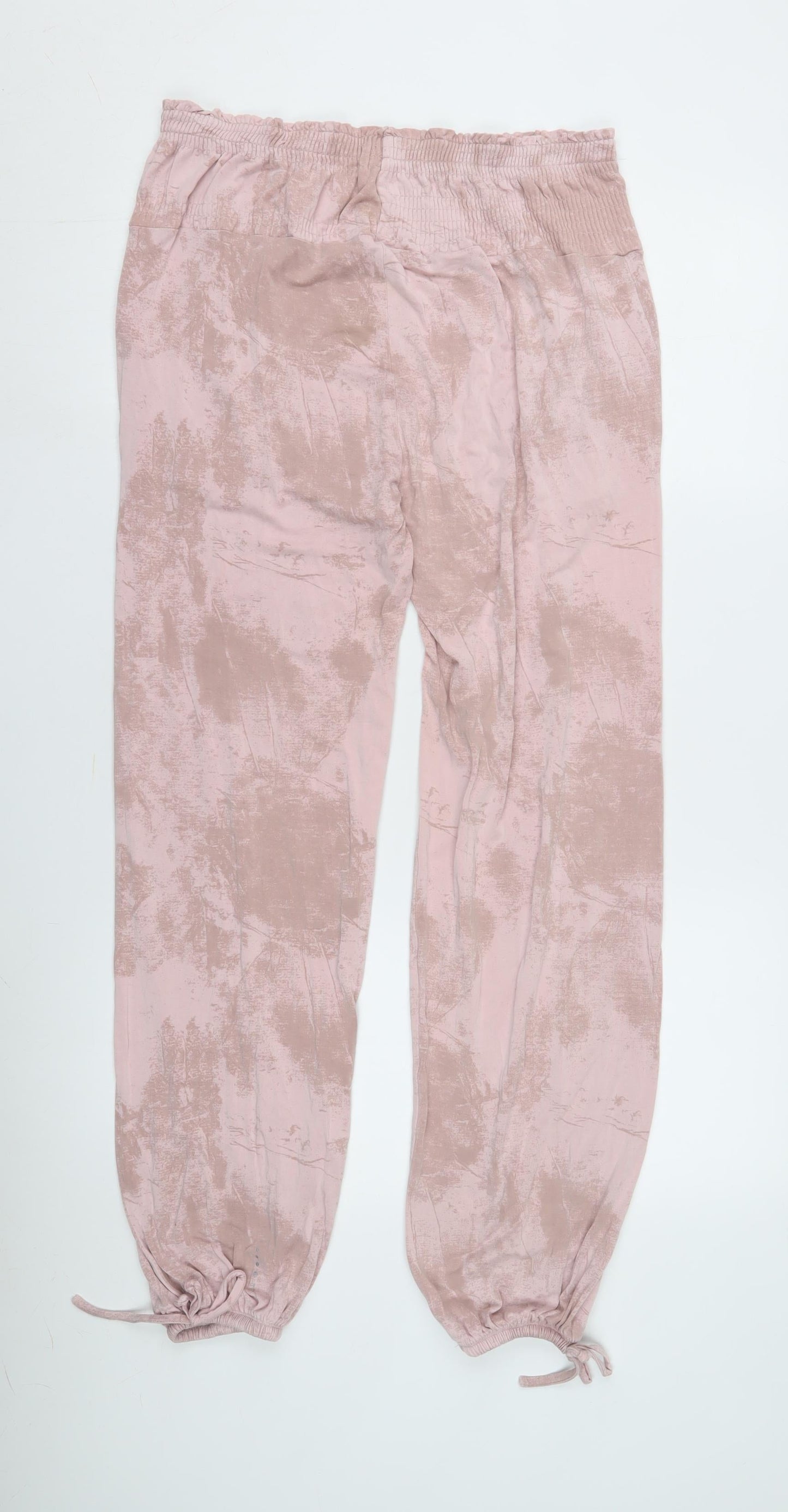 Asquith Women's Pink Relaxed Casual Trousers XS
