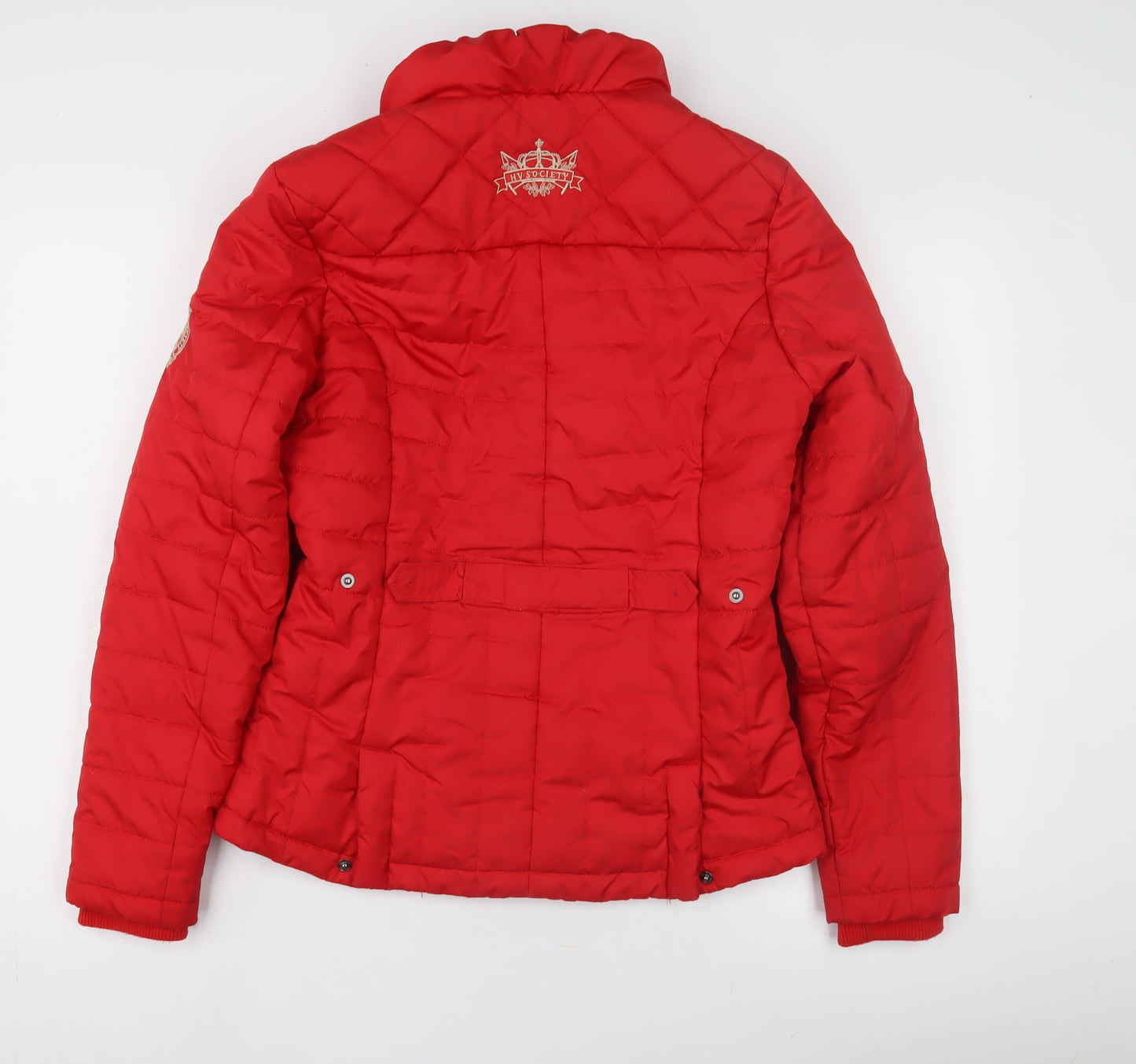 HV Society Women's Red Puffer Jacket, S