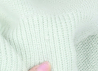 AX Paris Women's Green Roll Neck Balloon Sleeve Jumper