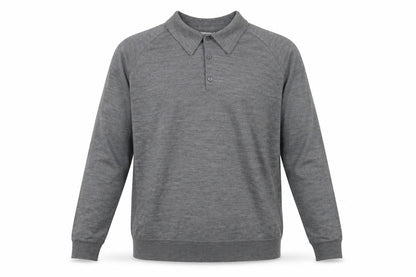 Mens UK Size L Burton Grey Henley