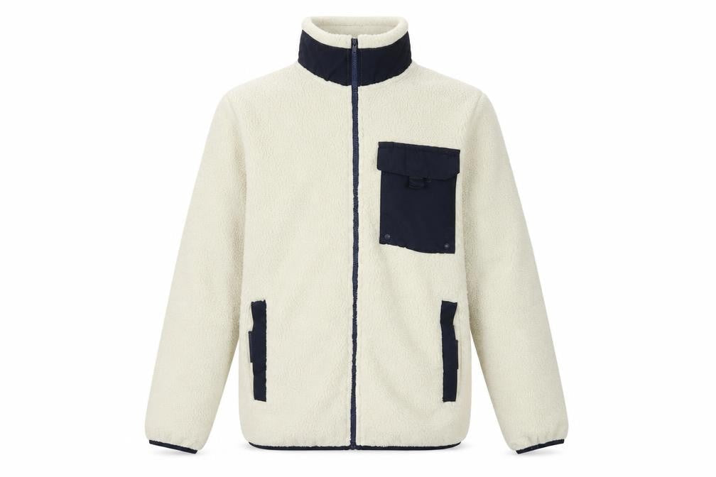 Mens UK Size M Livery White Basic Jacket