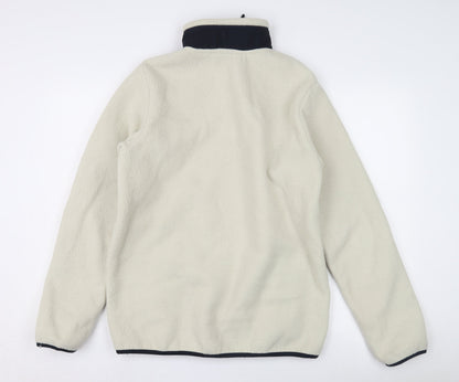 Mens UK Size M Livery White Basic Jacket