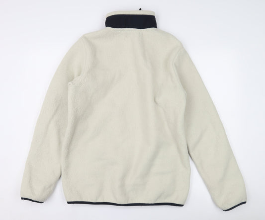Mens UK Size M Livery White Basic Jacket
