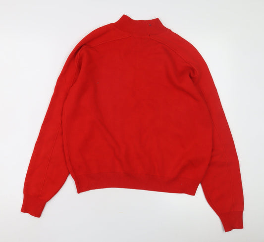 Womens UK Size 10 Topshop Red Pullover Jumper