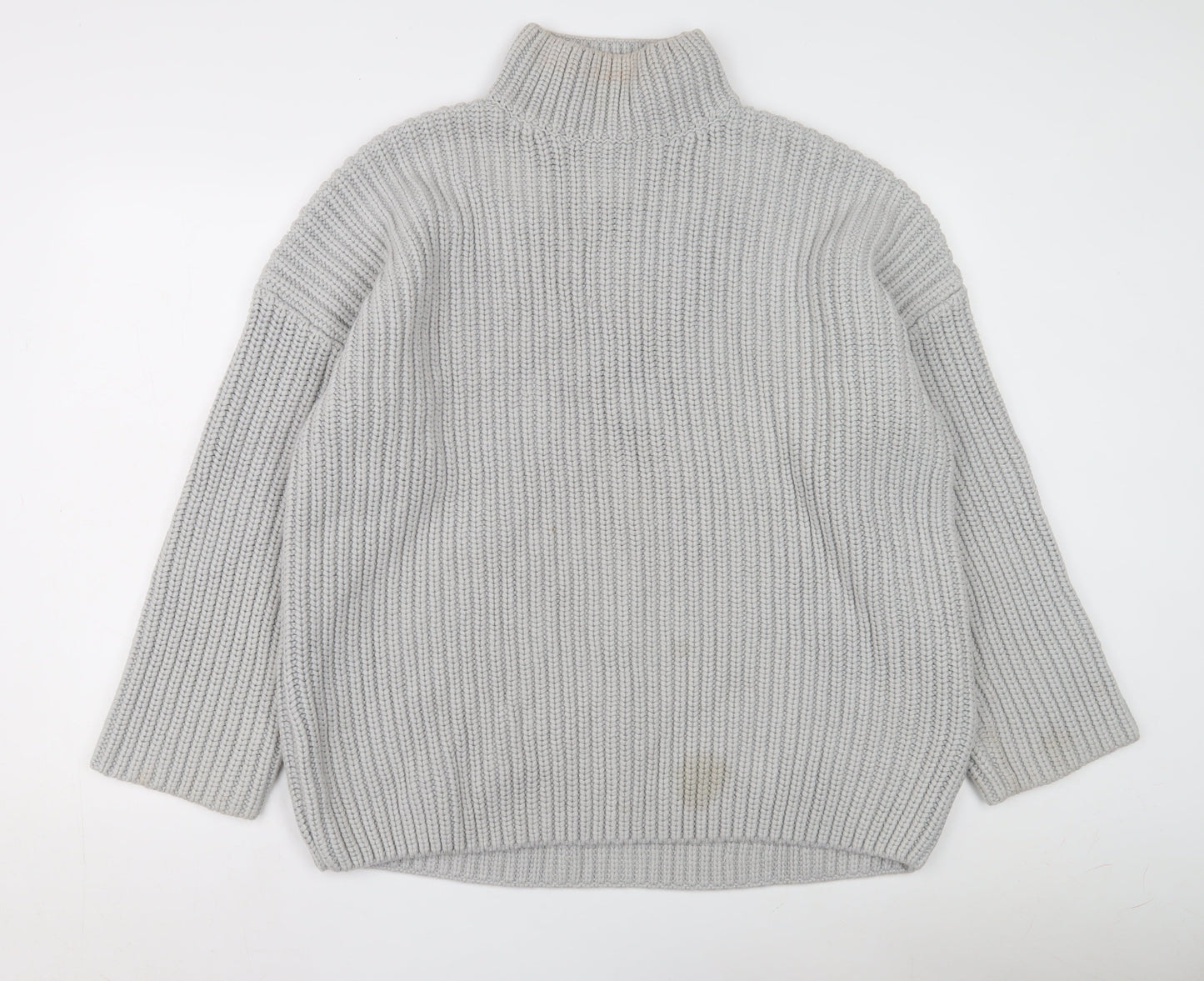 Womens UK Size L ASOS Grey Pullover Jumper
