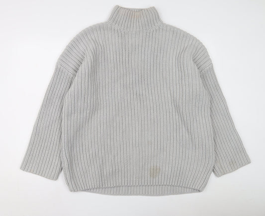 Womens UK Size L ASOS Grey Pullover Jumper
