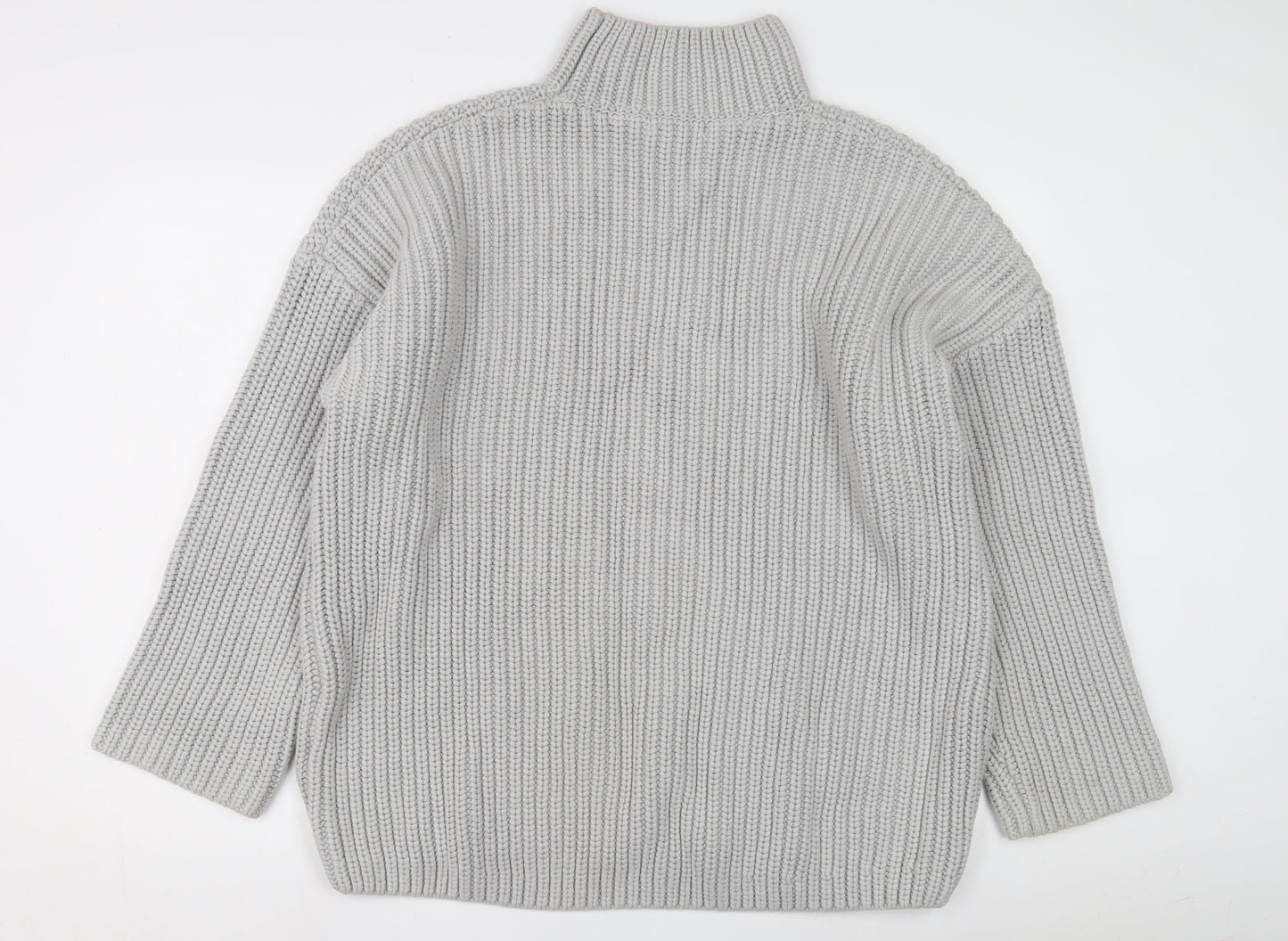 Womens UK Size L ASOS Grey Pullover Jumper