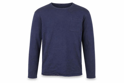 Mens UK Size S Bellfield Blue Pullover Jumper