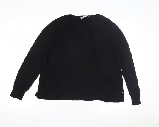Zara Women's Black Pullover Jumper L